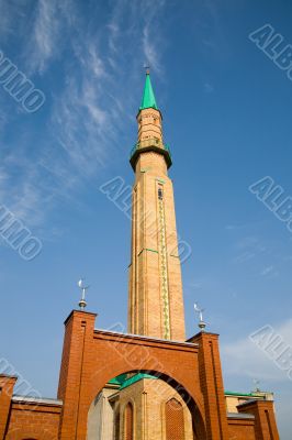 Mosque under the sky