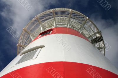A lighthouse. View from the basement.
