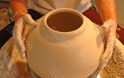 Potter`s hands series - 2