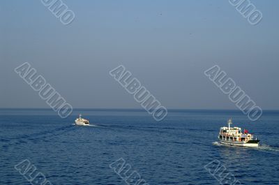 cruise ship in a port