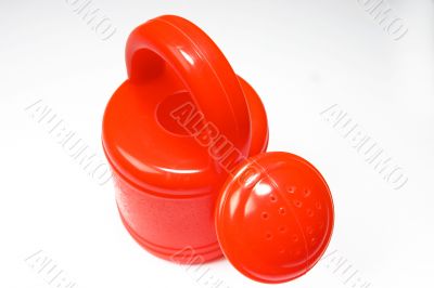 red watering-can