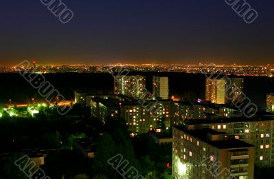 night above the city