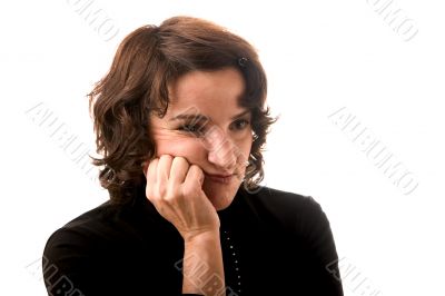 girl thinking about...