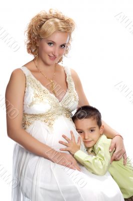 mother and son