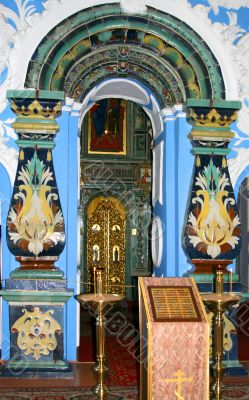 In the temple