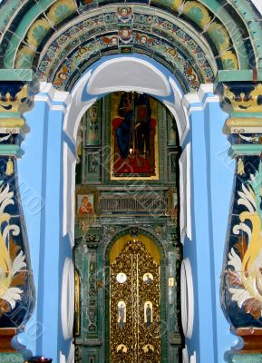 In the temple