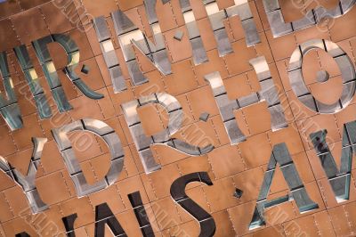 bronze metal background