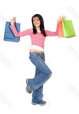 shopping girl