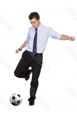 business footballer 1