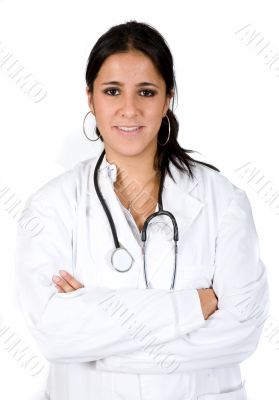 friendly female doctor
