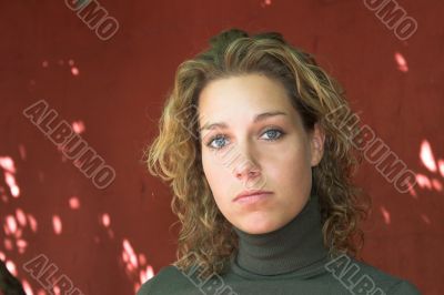 Serious look