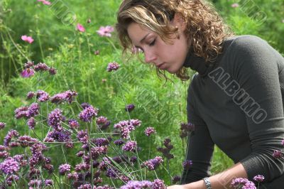 Gardening girl