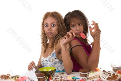 Bulimic girls