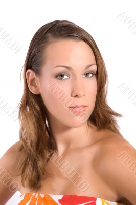 Gorgeous brunette