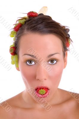 Strawberry girl
