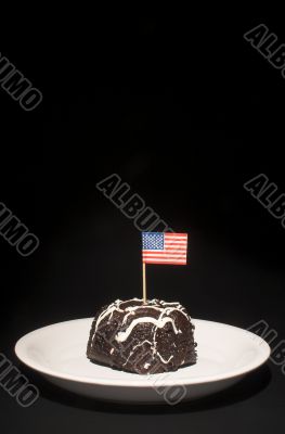 American Flag Cake