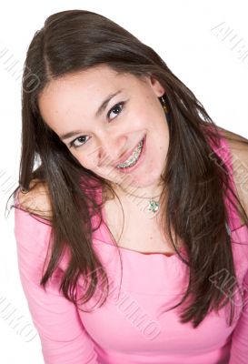 pretty in pink - braces