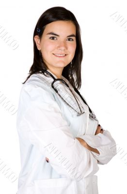 friendly female doctor