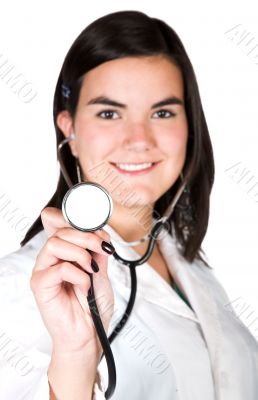 friendly female doctor