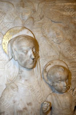 Virgin Mary and Jesus