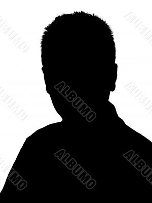 Young Adult Man Silhouette