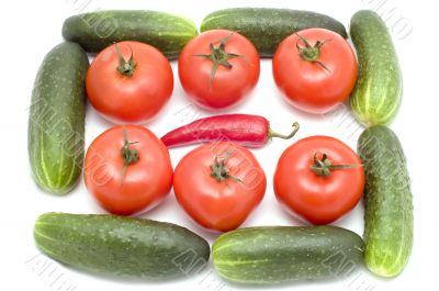 vegetable still life
