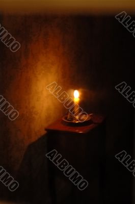 Light of candle