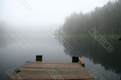 Morning lake