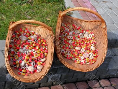 candies on the street