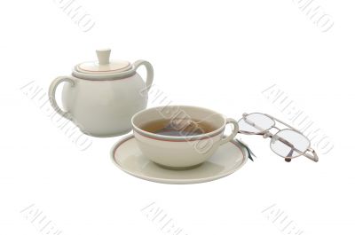 teacups and glasses