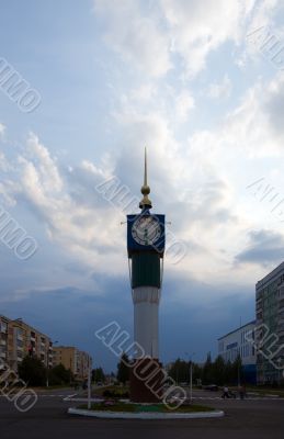 Clock Pillar