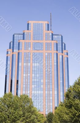 Glass Building in Trees