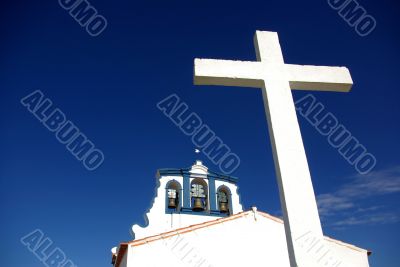 Cross Against The Blue Sky