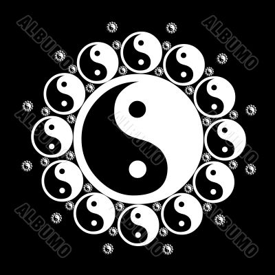 Yin Yang Flower