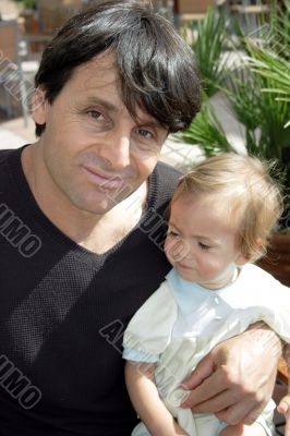 Father and daughter