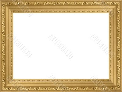 wooden frame