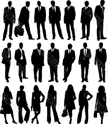 business people collection