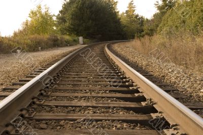 Tracks Into Curve
