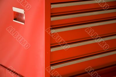Red Toolbox Detail
