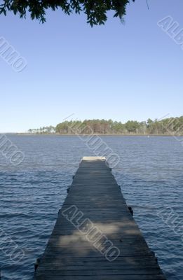 Pier in Shadow