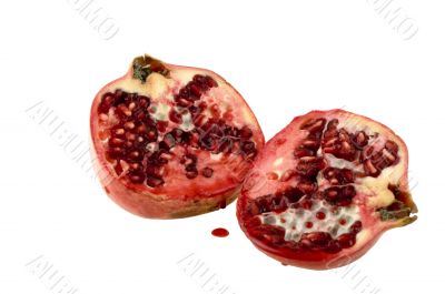 Inside a Pomegranate