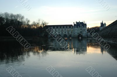 Castle at sunset