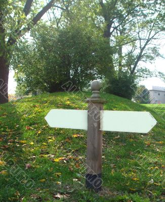 Sign Post Points the Way