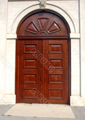 Antique Arched Door