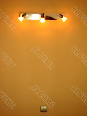 Switched on sconce
