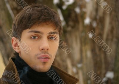 Portrait in the winter