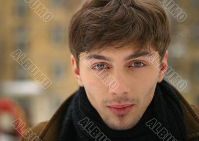 Portrait in the winter