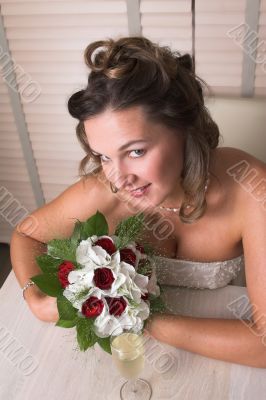 Cheeky bride