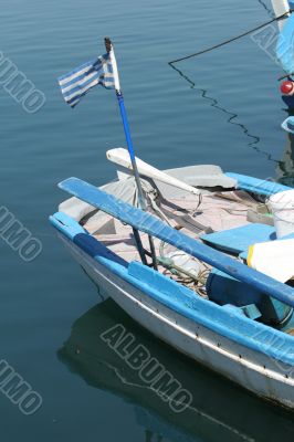 Old Greek fishingboat