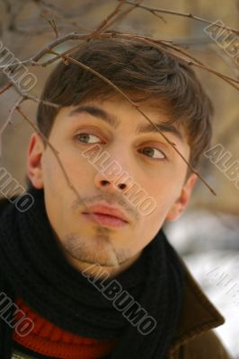 Portrait in the winter